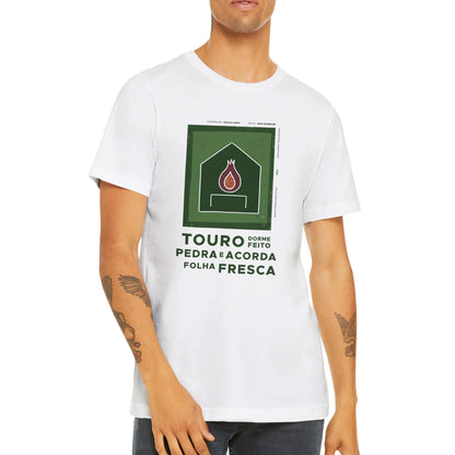 Camiseta Unissex de Gola Redonda Premium
